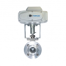 Electric O-type Cut-off Ball Valve